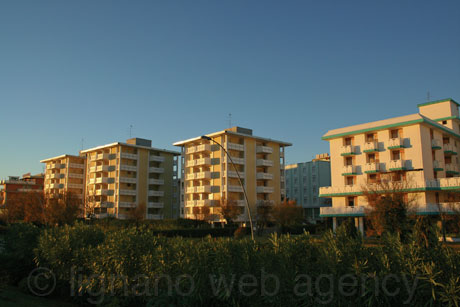Residence con vista sul mare a bibione foto