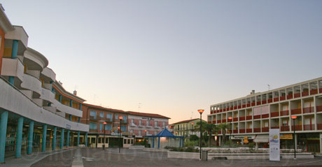 Bibione centrul orasului foto